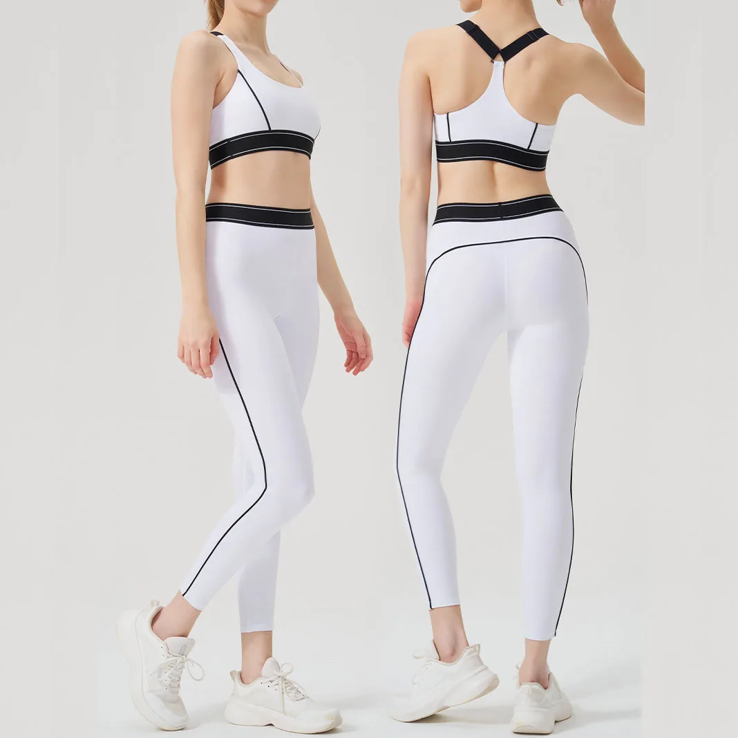 High Waist Yoga Set - Women Sexy Cut Out Back Sports Bra & Leggings Tracksuites , Seamless Gym Outfit For Running & Workout
High Waist Yoga Set - Women Sexy Cut Out Back Sports Bra & Leggings Tracksuites , Seamless Gym Outfit For Running & Workout