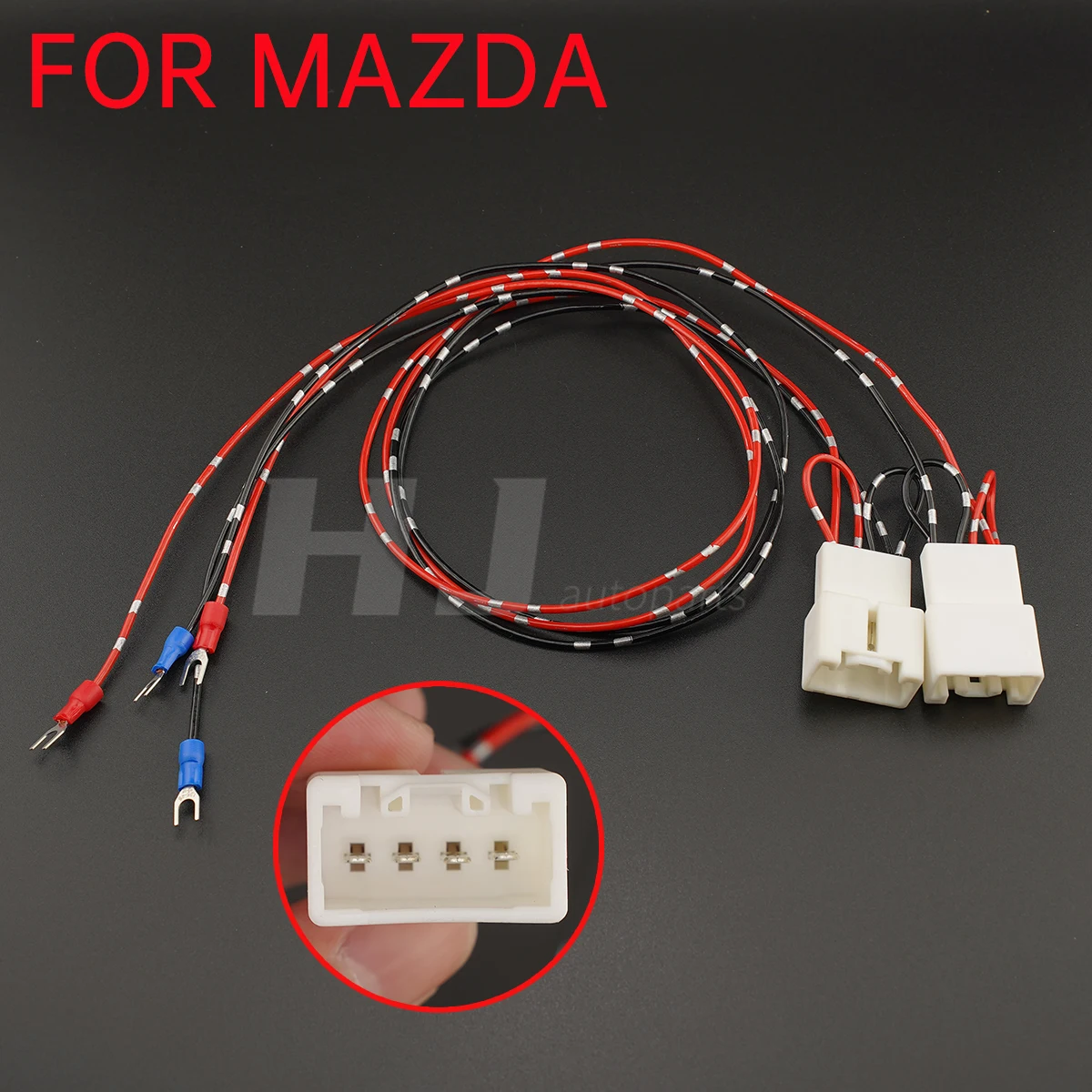 2pcs Car Treble Bass Divider Speaker Plug Harness Modified Speaker Lossless Plug Adapter Tweeter Sub Woofer Horn Line for Mazda
2pcs Car Treble Bass Divider Speaker Plug Harness Modified Speaker Lossless Plug Adapter Tweeter Sub Woofer Horn Line for Mazda