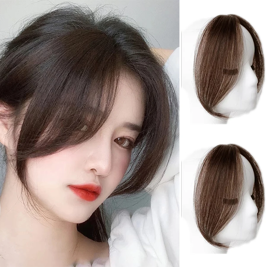 Synthetic False Bangs Hair Extensions Clip In Middle Part French Natural Fake Fringe Hair Piece for Women Side Bangs Fake hair
Synthetic False Bangs Hair Extensions Clip In Middle Part French Natural Fake Fringe Hair Piece for Women Side Bangs Fake hair