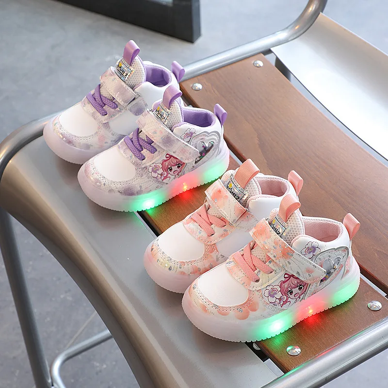 Kid Sneakers Girl Shoes with Flashing Light Girl Sports Shoes Shoes Kid Casual Shoe Non Slip Girl Induction Light Shoe zapatilla
Kid Sneakers Girl Shoes with Flashing Light Girl Sports Shoes Shoes Kid Casual Shoe Non Slip Girl Induction Light Shoe zapatilla
