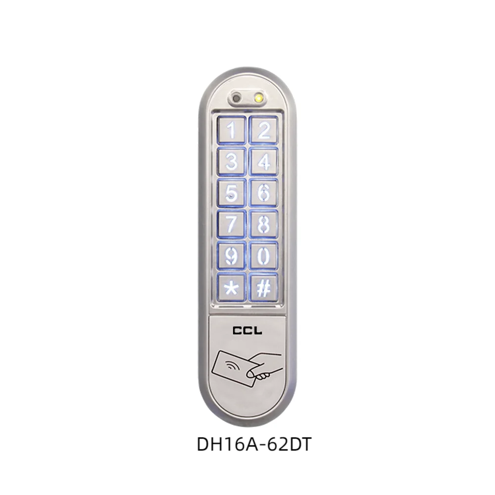 CCL RFID Standalone Access Control IP67 Waterproof Metal Keypad Mifare Card Reader Door Lock Opener Controler Watchdog Timer
CCL RFID Standalone Access Control IP67 Waterproof Metal Keypad Mifare Card Reader Door Lock Opener Controler Watchdog Timer