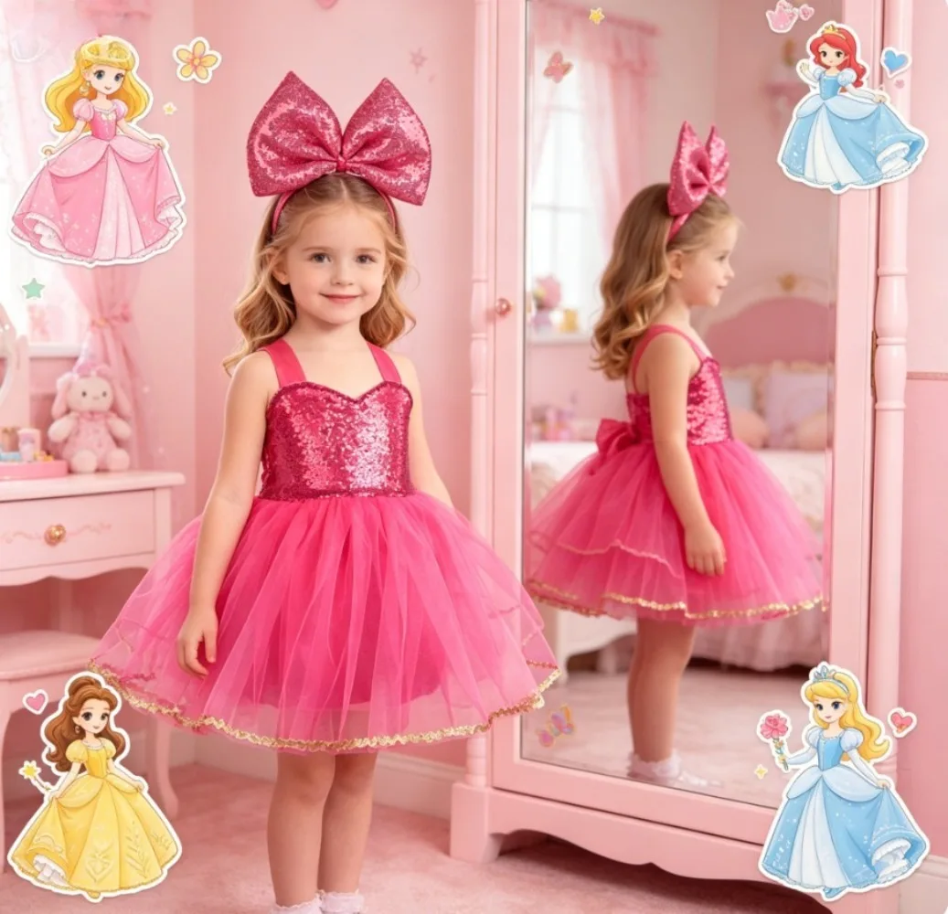 New Sequins Tutu Dress,2‑12Yrs Cosplay Costume for Halloween Birthday Party Dance Performance Stage Show Daily Wear
New Sequins Tutu Dress,2‑12Yrs Cosplay Costume for Halloween Birthday Party Dance Performance Stage Show Daily Wear