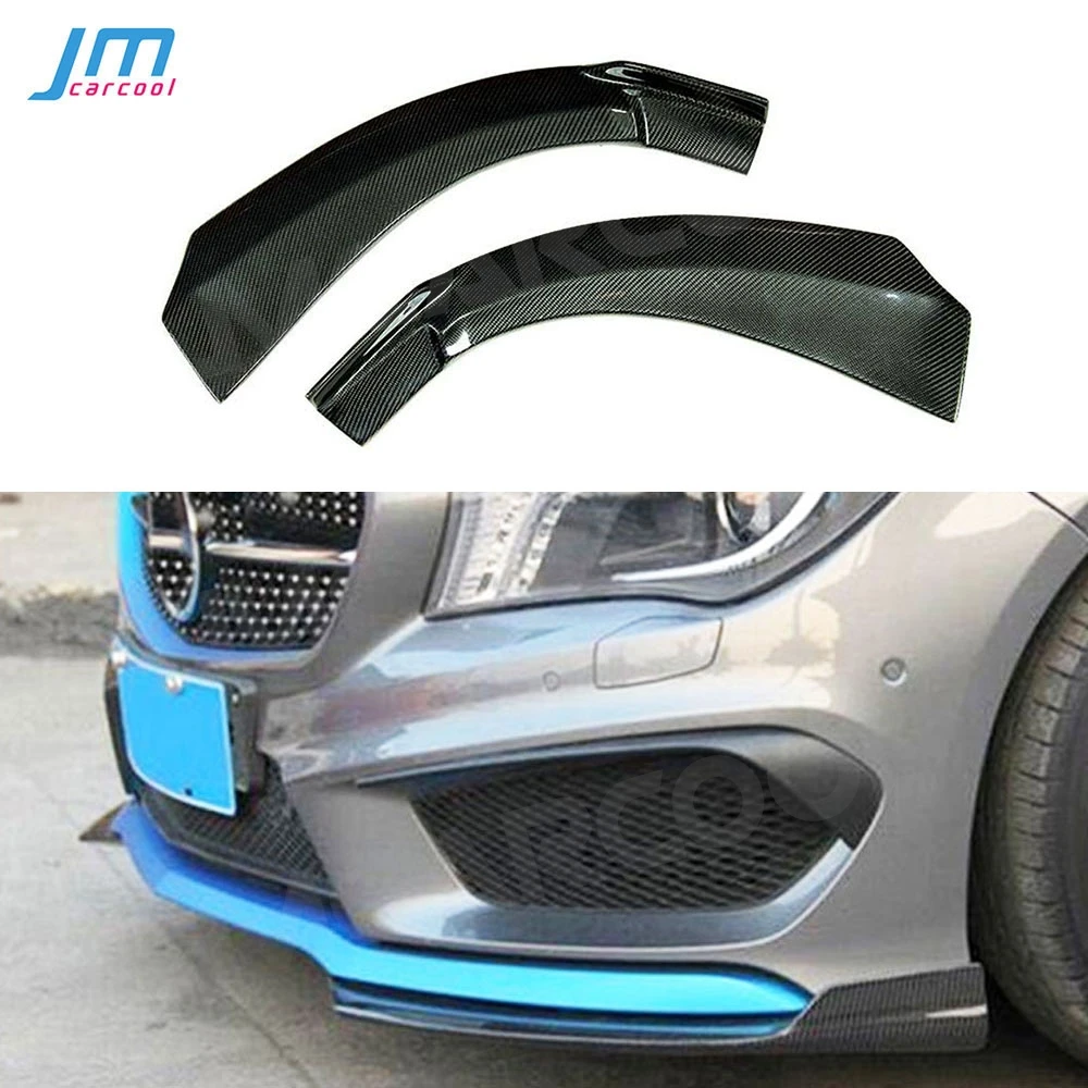 Carbon Fiber Front Bumper Lip Splitters Flaps For Benz CLA Class W117 C117 CLA250 CLA260 CLA45 2014-2016 Red Line 2PCS
Carbon Fiber Front Bumper Lip Splitters Flaps For Benz CLA Class W117 C117 CLA250 CLA260 CLA45 2014-2016 Red Line 2PCS