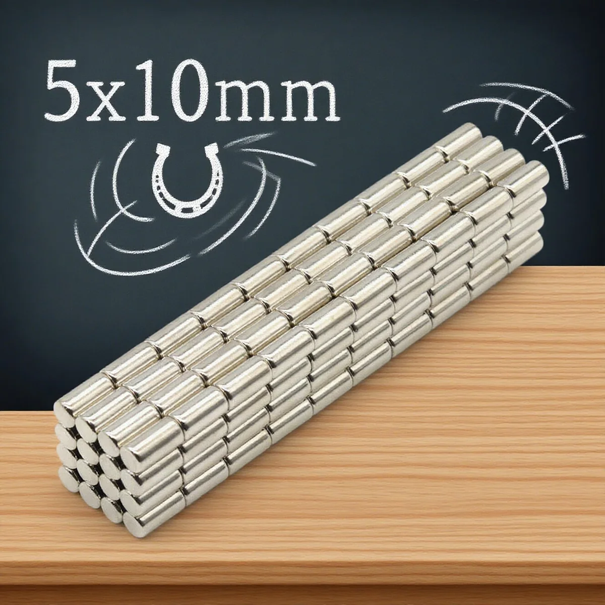 5x10mm industrial magnets for garage, workshop, securely fix small tools/parts, ideal for engineers in daily work & maintenance
5x10mm industrial magnets for garage, workshop, securely fix small tools/parts, ideal for engineers in daily work & maintenance