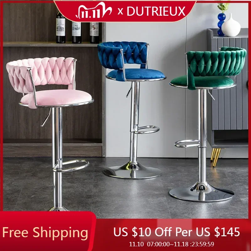 Adjustable Lounge Bar Chairs Minimalistic Modern Rotate Nordic Bar Chair Swivel Counter Height Taburete Alto Bar Accessories
Adjustable Lounge Bar Chairs Minimalistic Modern Rotate Nordic Bar Chair Swivel Counter Height Taburete Alto Bar Accessories
