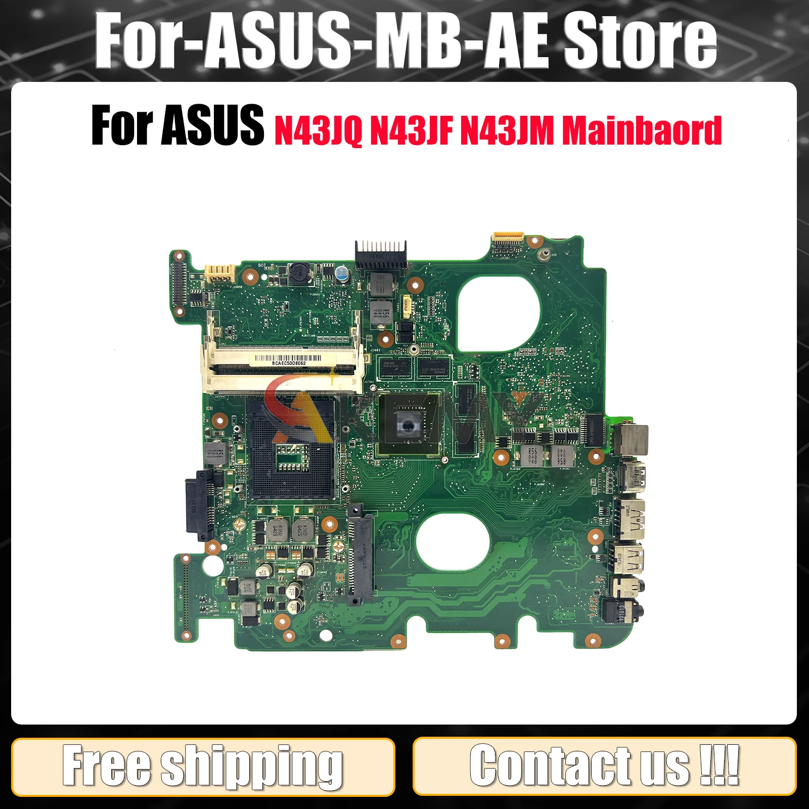 Материнская плата для ноутбука N43JQ для ASUS N43JF N43JQ N43J N43JM, материнская плата для ноутбука Цей товар есть в наличии, 100% тестирование, ОК, быстрая доставка
Материнская плата для ноутбука N43JQ для ASUS N43JF N43JQ N43J N43JM, материнская плата для ноутбука Цей товар есть в наличии, 100% тестирование, ОК, быстрая доставка