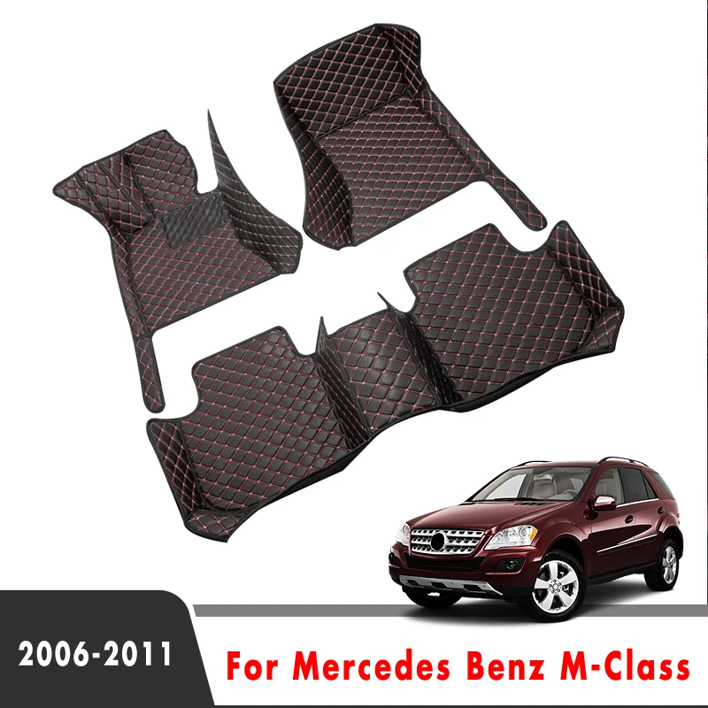 Car Floor Mats For Mercedes Benz M-Class 2011 2010 2009 2008 2007 2006 Carpets Foot Pads Car Styling Interior Accessories Covers
Car Floor Mats For Mercedes Benz M-Class 2011 2010 2009 2008 2007 2006 Carpets Foot Pads Car Styling Interior Accessories Covers