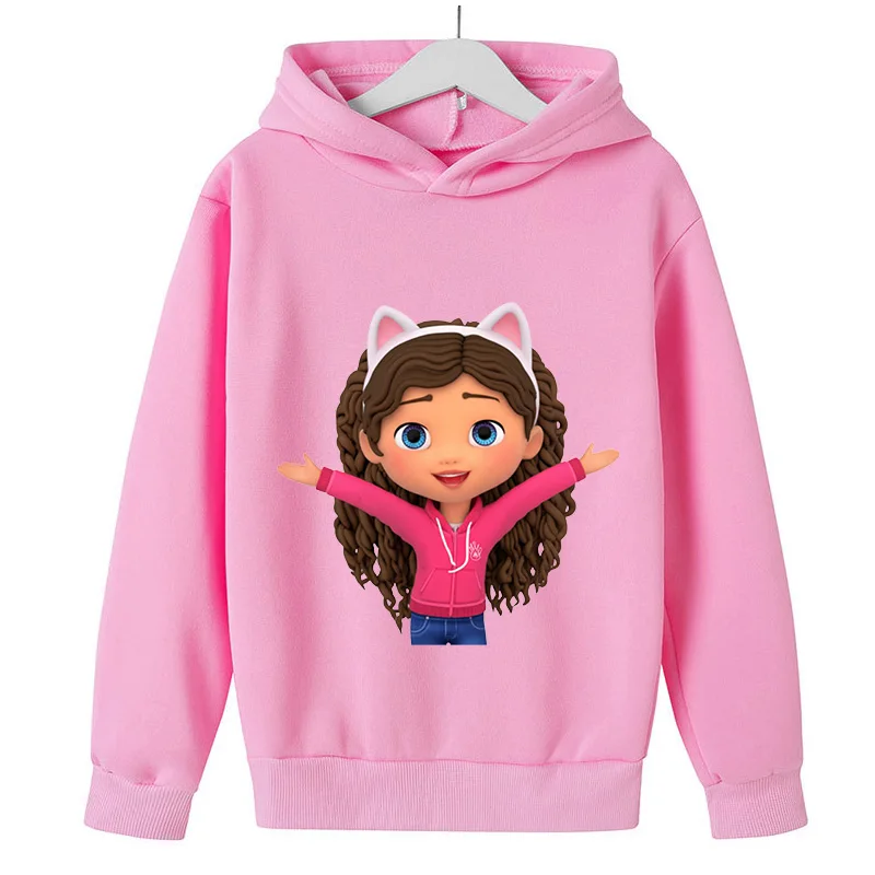 Gabbys Dolhouse Kids Long Sleeve Outerwear Hoodie Fashion Spring Autumn Gaby Cats Baby Girls Sweatshirts Children Clothes
Gabbys Dolhouse Kids Long Sleeve Outerwear Hoodie Fashion Spring Autumn Gaby Cats Baby Girls Sweatshirts Children Clothes