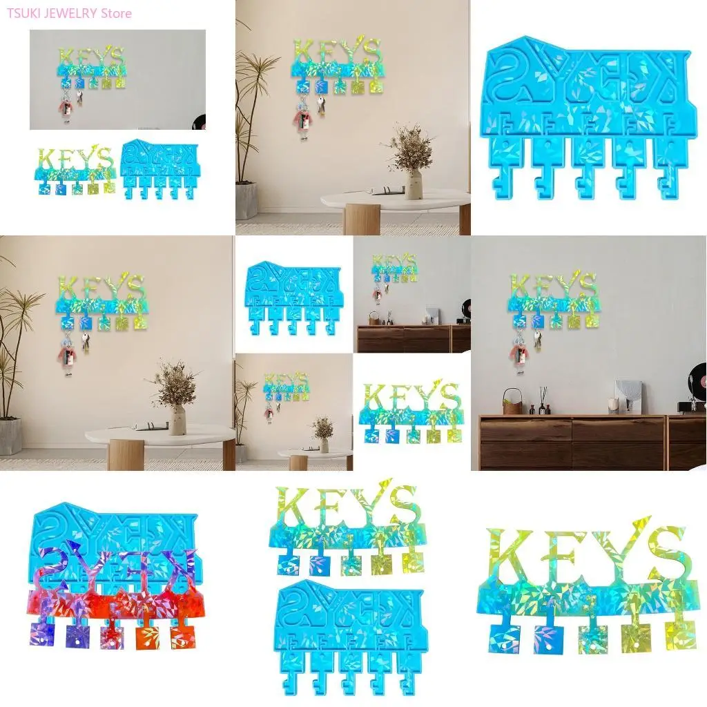 62KE Silicone Mold for Key Hooks Wall Mount Keychain Mould Jewelry Tools
62KE Silicone Mold for Key Hooks Wall Mount Keychain Mould Jewelry Tools