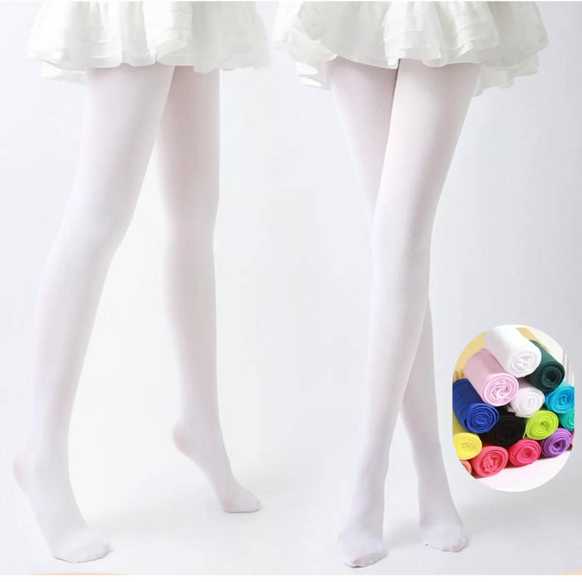 Балетные колготки для девочек, весенне-осенние, однотонные, белые, профессиональные, для танцев, цвета конфетти
Балетные колготки для девочек, весенне-осенние, однотонные, белые, профессиональные, для танцев, цвета конфетти