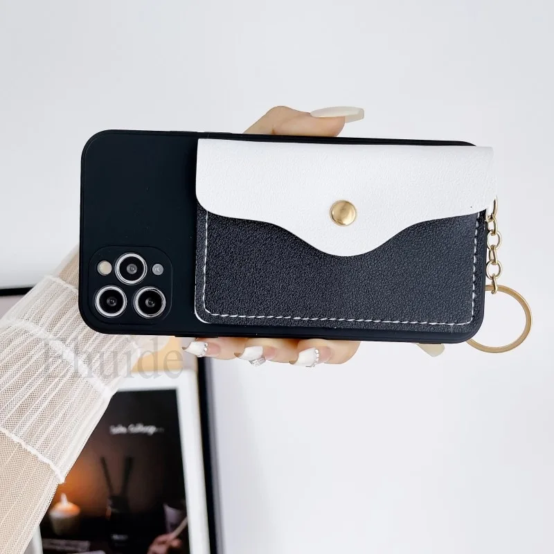 S24 FE Card Slot Case For Samsung Galaxy S23 Plus S22 S24 Ultra S21 S20 FE A55 A54 A34 Wallet Bag Soft TPU Liquid Silicone Cover
S24 FE Card Slot Case For Samsung Galaxy S23 Plus S22 S24 Ultra S21 S20 FE A55 A54 A34 Wallet Bag Soft TPU Liquid Silicone Cover