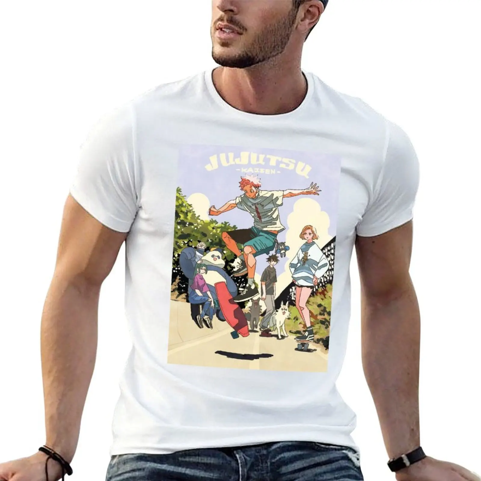 JJK T-Shirt t shirt personalised man t shirts high quality luxury brand t shirt man casual T-shirt
JJK T-Shirt t shirt personalised man t shirts high quality luxury brand t shirt man casual T-shirt