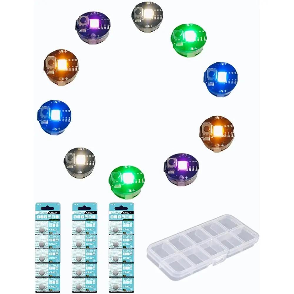 10-Pack Vibrant Mini LED Lights for Enhanced Display Illumination
10-Pack Vibrant Mini LED Lights for Enhanced Display Illumination