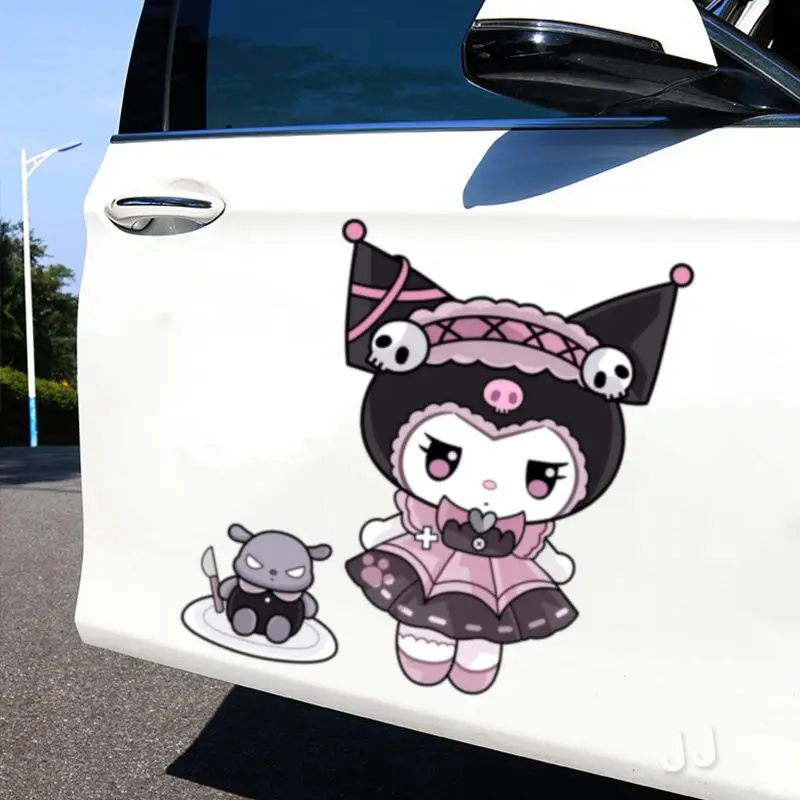 Sanrio Melody Kuromi Car Cartoon Stickers Scratch Cover Body Glass Decoration Bumper Electric Car Decoration Stickers
Sanrio Melody Kuromi Car Cartoon Stickers Scratch Cover Body Glass Decoration Bumper Electric Car Decoration Stickers
