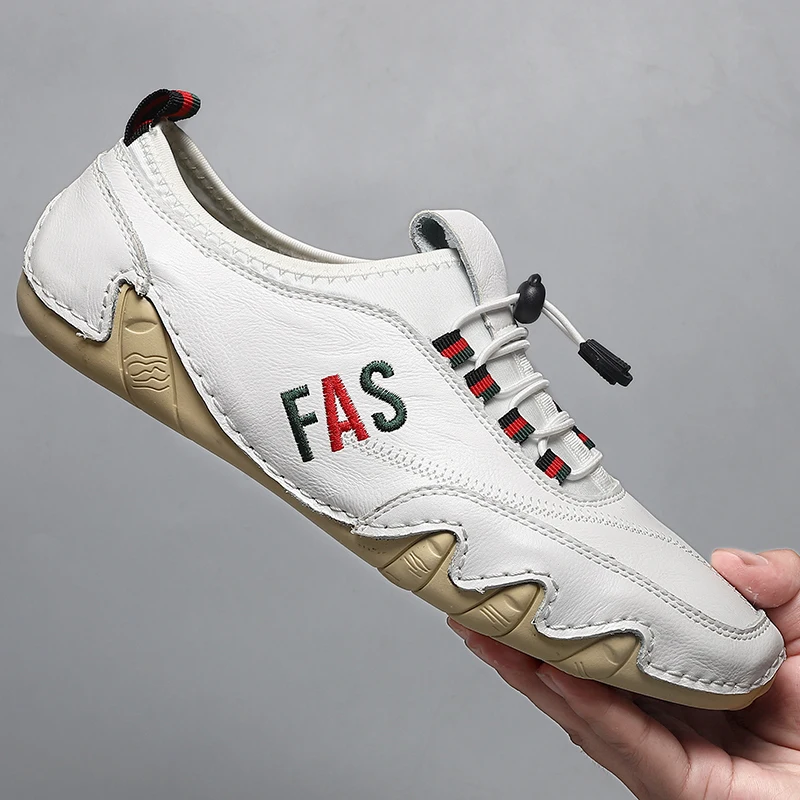 Handmade Leather Casual Men Soft Shoes Design Sneakers Man Comfortable Leather Shoes Men Loafers Hot Sale Moccasins Driving Shoe
Handmade Leather Casual Men Soft Shoes Design Sneakers Man Comfortable Leather Shoes Men Loafers Hot Sale Moccasins Driving Shoe