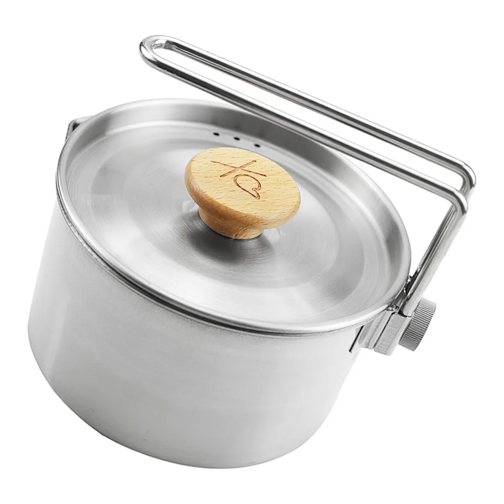 Stainless Steel Instant Noodle Pot Camping Hiking Cookware Outdoor Picnic Kettle Portable Multifunctional Suitable Home Use
Stainless Steel Instant Noodle Pot Camping Hiking Cookware Outdoor Picnic Kettle Portable Multifunctional Suitable Home Use
