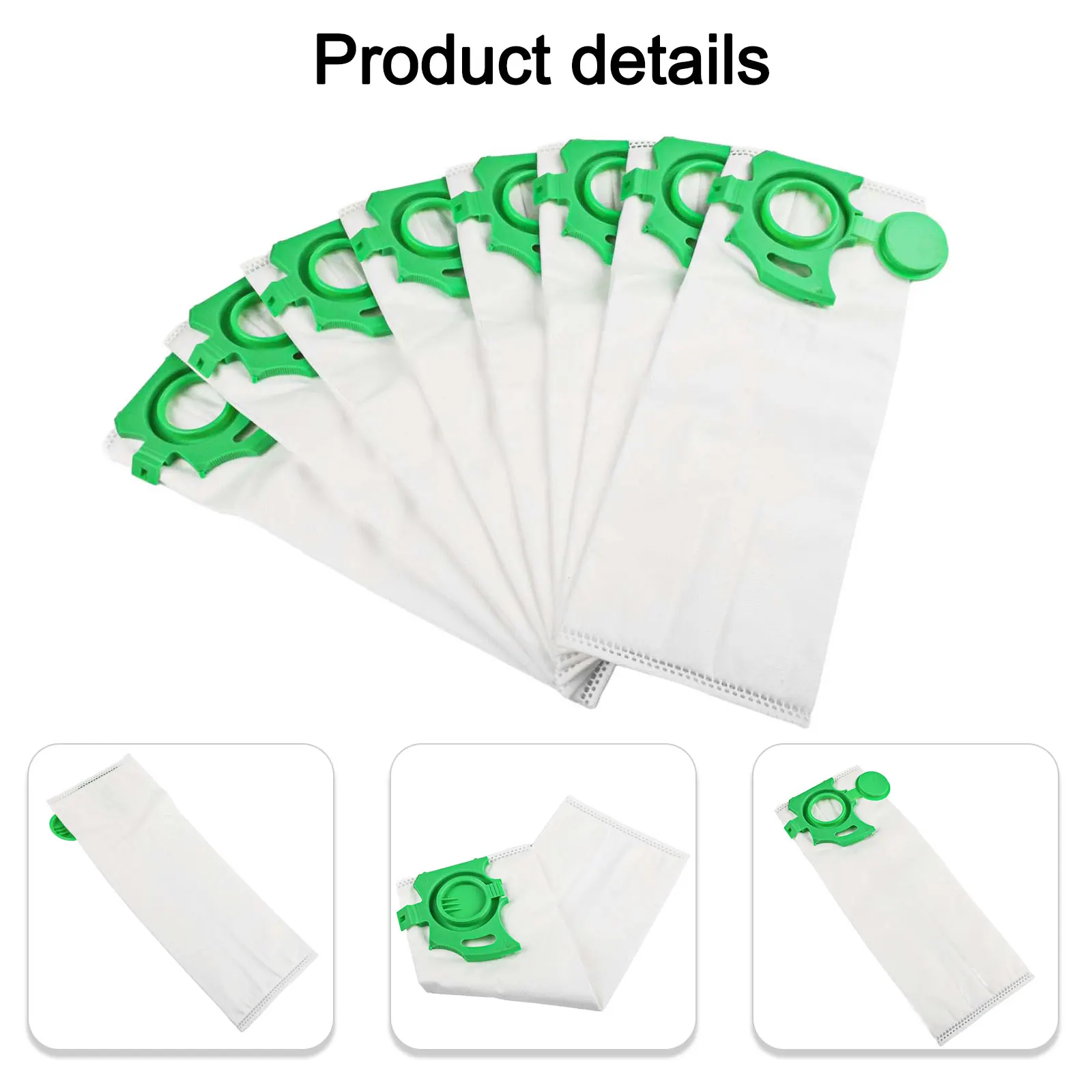 8 Dust Bags For SEBO Felix Ultra 7029ER Vacuum Cleaner Replacement Parts Non Woven Filter Accessories Home Cleaning Supplies
8 Dust Bags For SEBO Felix Ultra 7029ER Vacuum Cleaner Replacement Parts Non Woven Filter Accessories Home Cleaning Supplies