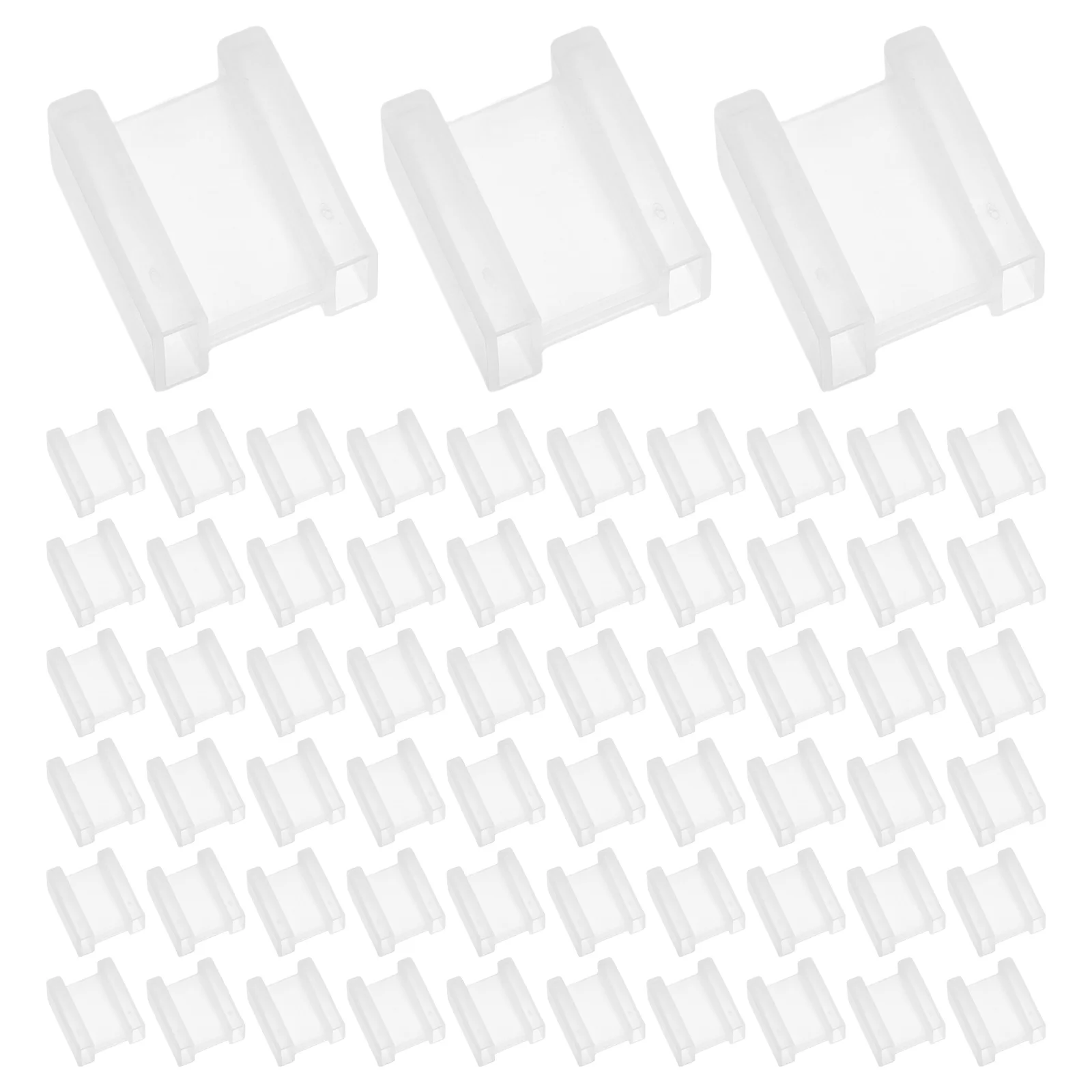 100 Pcs Plug Protective Sleeve Foot Cover Electrical Outlet Cap Protector Pin Dust Socket Large
100 Pcs Plug Protective Sleeve Foot Cover Electrical Outlet Cap Protector Pin Dust Socket Large
