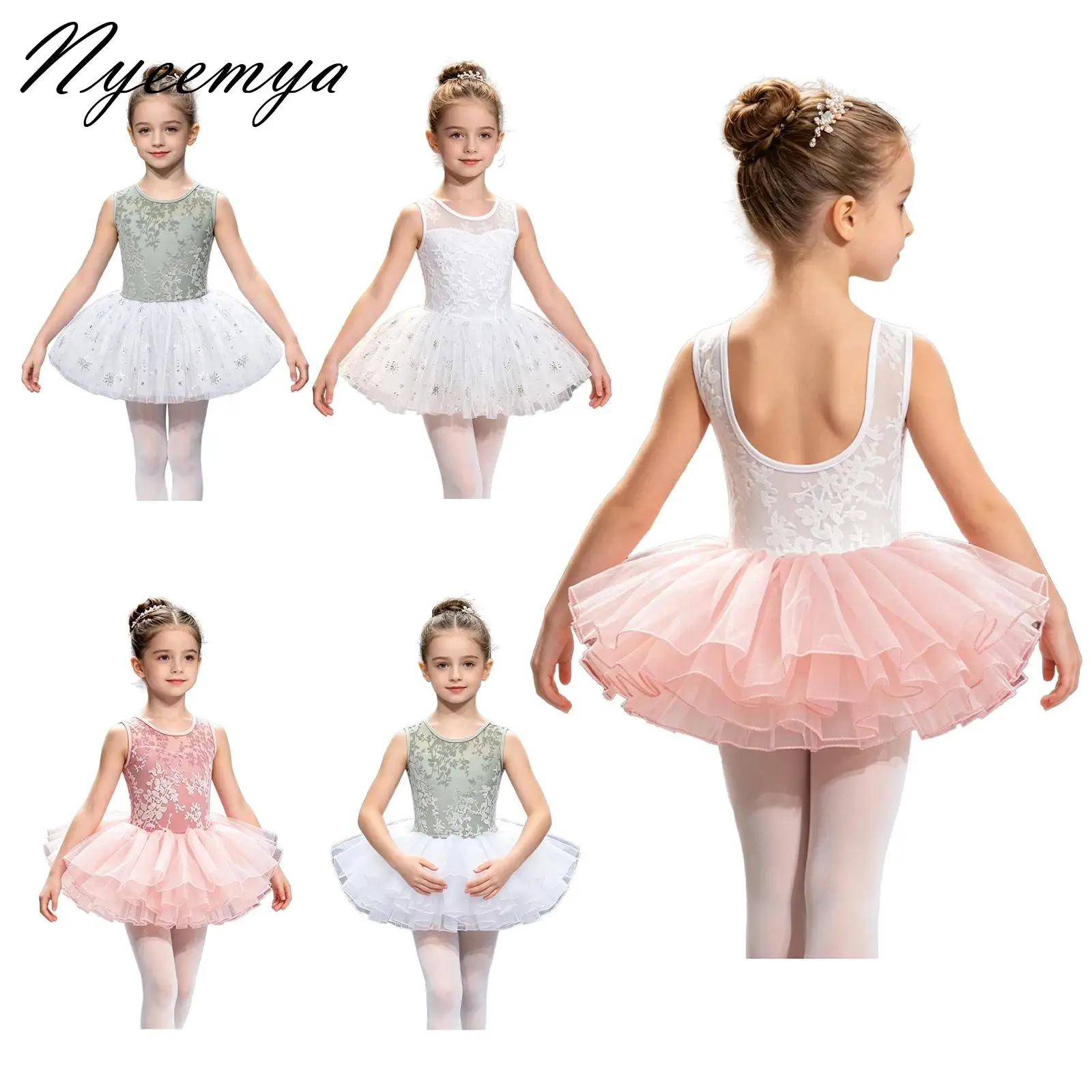 Ballerina Fairy Prom Party Costume Kids Sequined Flower Dress Girls Dance Wear Gymnastic Ballet Tutu Dress Leotard + Skirts Suit
Ballerina Fairy Prom Party Costume Kids Sequined Flower Dress Girls Dance Wear Gymnastic Ballet Tutu Dress Leotard + Skirts Suit
