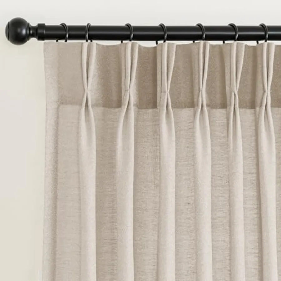Плиссированные шторы Ph Pleated Curins 84, панель из 2 частей для гостиной, плиссированные шторы с эффектом памяти, легкие плиссированные шторы с кольцами и петлями для крепления.
Плиссированные шторы Ph Pleated Curins 84, панель из 2 частей для гостиной, плиссированные шторы с эффектом памяти, легкие плиссированные шторы с кольцами и петлями для крепления.