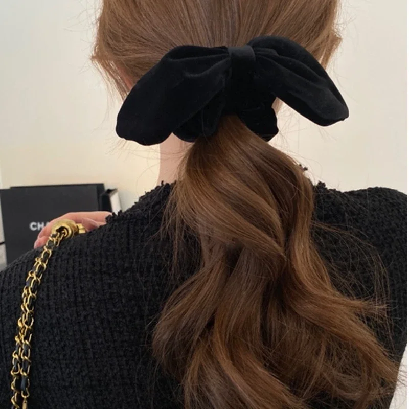 vintage velvet bow large scrunchie girl style ball hair cord leather band tie head cord leather cover
vintage velvet bow large scrunchie girl style ball hair cord leather band tie head cord leather cover