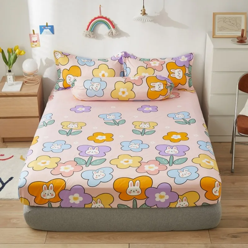 Equipped with a 360 degree elastic belt mattress protective cover and a bedsheet suitable for single double beds and queen beds
Equipped with a 360 degree elastic belt mattress protective cover and a bedsheet suitable for single double beds and queen beds
