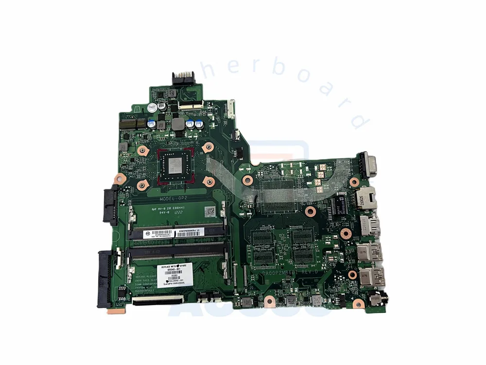 Материнская плата ноутбука 925543 -601 DA00P2MB6D1 Для HP 14-BW С A6-9220 текст ОК
Материнская плата ноутбука 925543 -601 DA00P2MB6D1 Для HP 14-BW С A6-9220 текст ОК