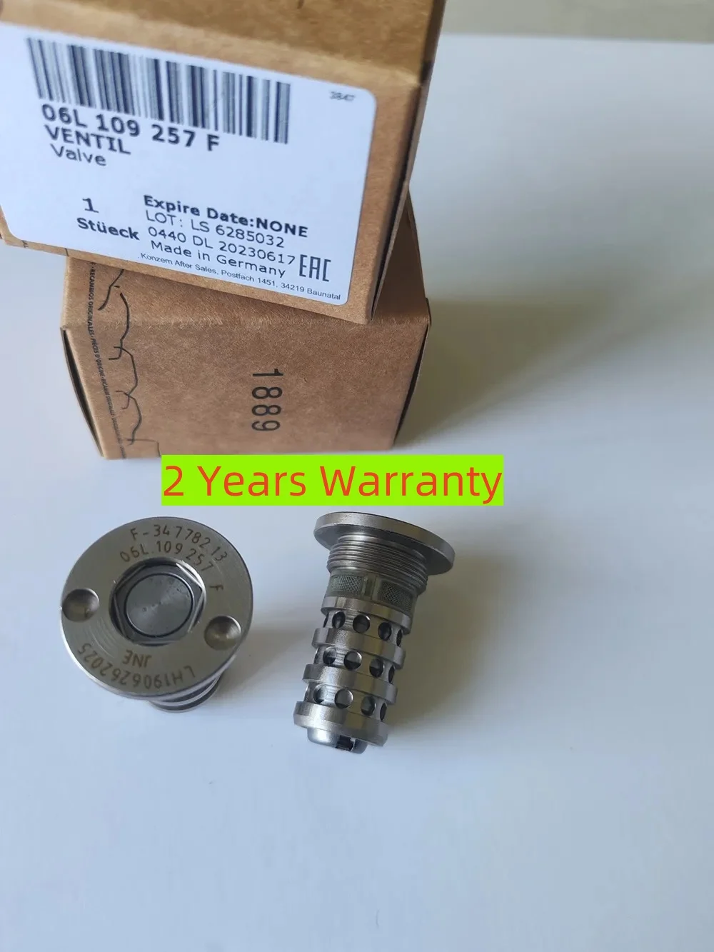 Genuine part 06L109257F Engine Camshaft Timing Control Valve 1.8/2.0T Variable Timing Solenoid 06K109257 For VW Golf Audi A4 Q5
Genuine part 06L109257F Engine Camshaft Timing Control Valve 1.8/2.0T Variable Timing Solenoid 06K109257 For VW Golf Audi A4 Q5