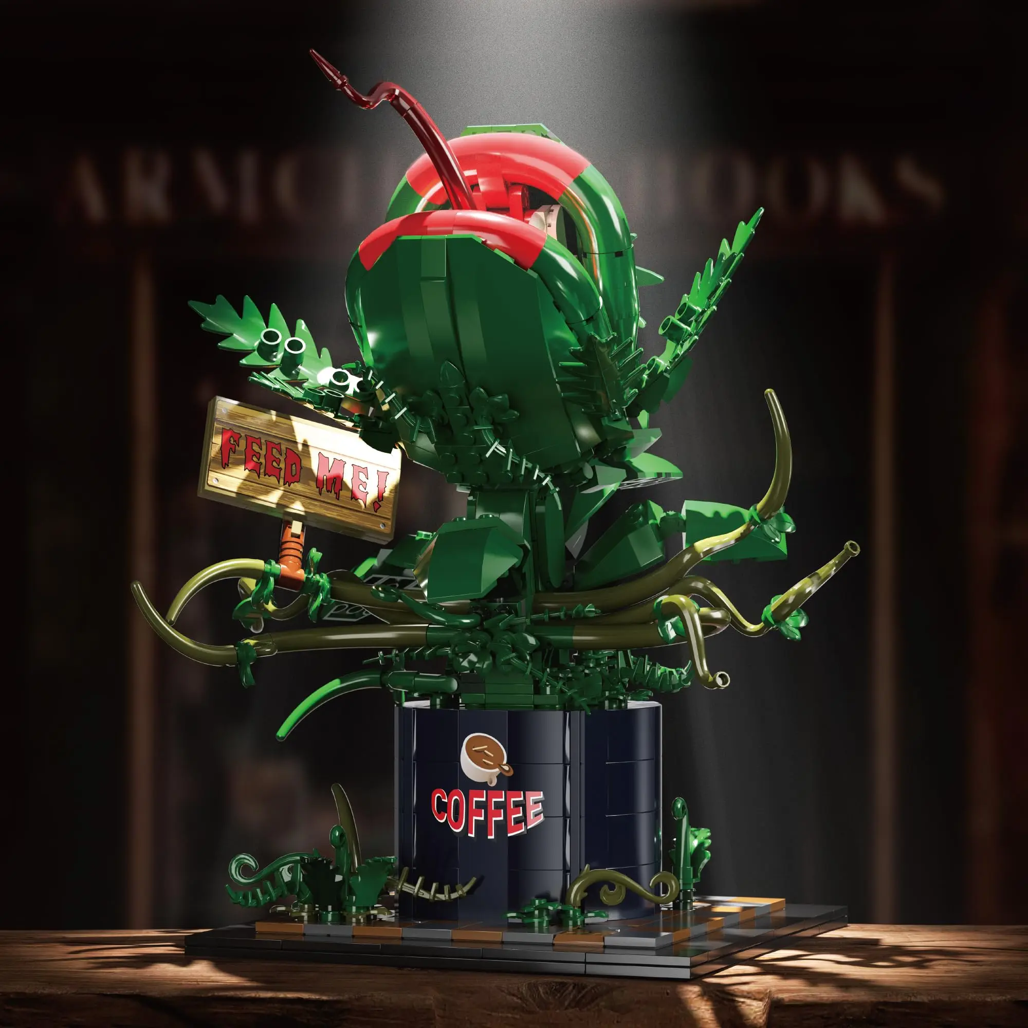 838PCS Piranha Plant Building Blocks AuderyII Cannibal Flower Model Sign Horror Movie Decor Botanical Collection Toy Gifts Teen
838PCS Piranha Plant Building Blocks AuderyII Cannibal Flower Model Sign Horror Movie Decor Botanical Collection Toy Gifts Teen