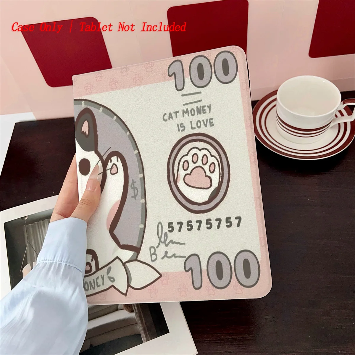 Stylish Kittens with Cash Design iPad Case for 9th Gen 10.2/8th Gen Shockproof Bumper Multi-Angle Stand
Stylish Kittens with Cash Design iPad Case for 9th Gen 10.2/8th Gen Shockproof Bumper Multi-Angle Stand