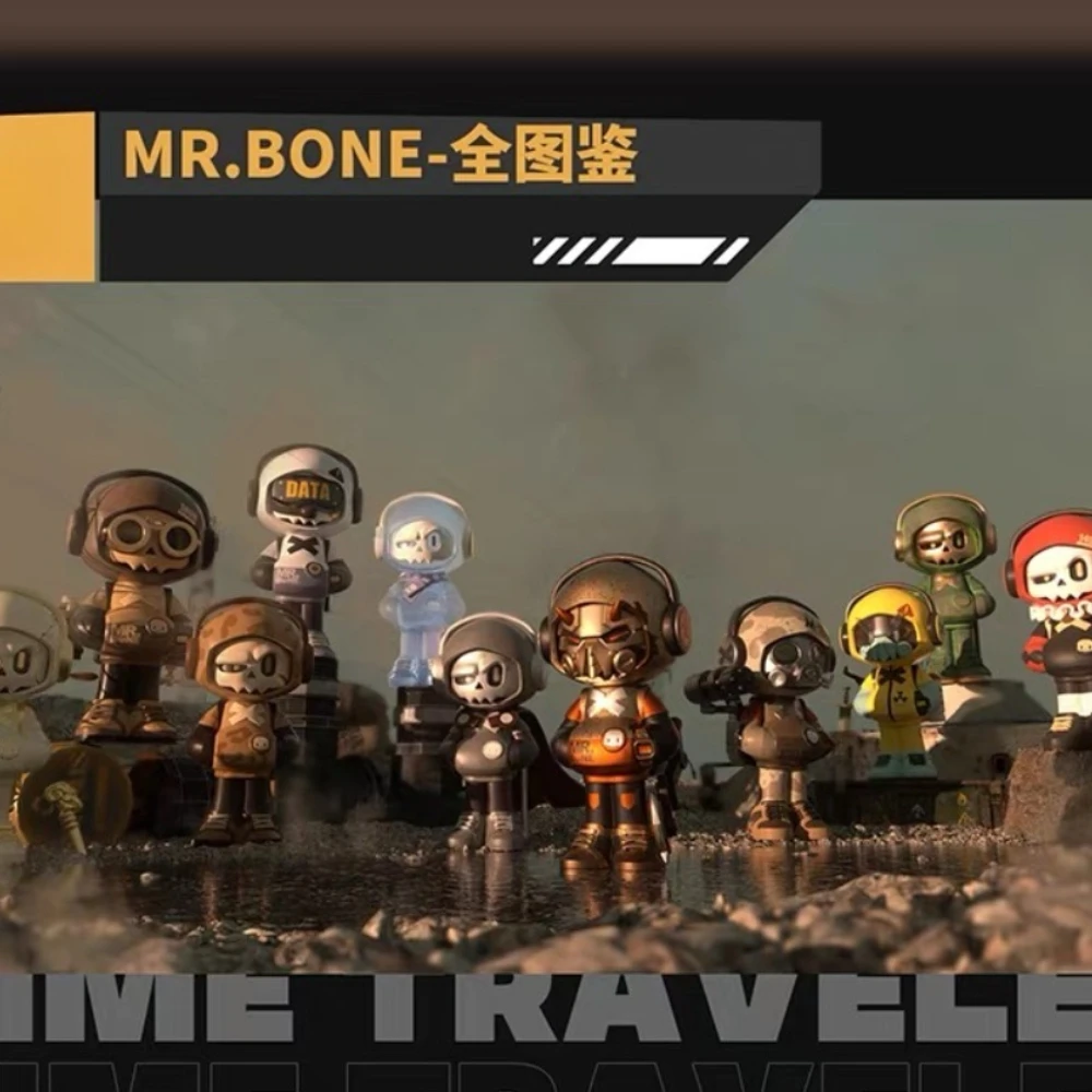 Мистер Bone Times Travel Blind Box Mini Mr. Сумка-сюрприз серии Bone V2, милая аниме-кукла, загадочная коробка, мультяшная фигурка, игрушки, подарок 
Мистер Bone Times Travel Blind Box Mini Mr. Сумка-сюрприз серии Bone V2, милая аниме-кукла, загадочная коробка, мультяшная фигурка, игрушки, подарок