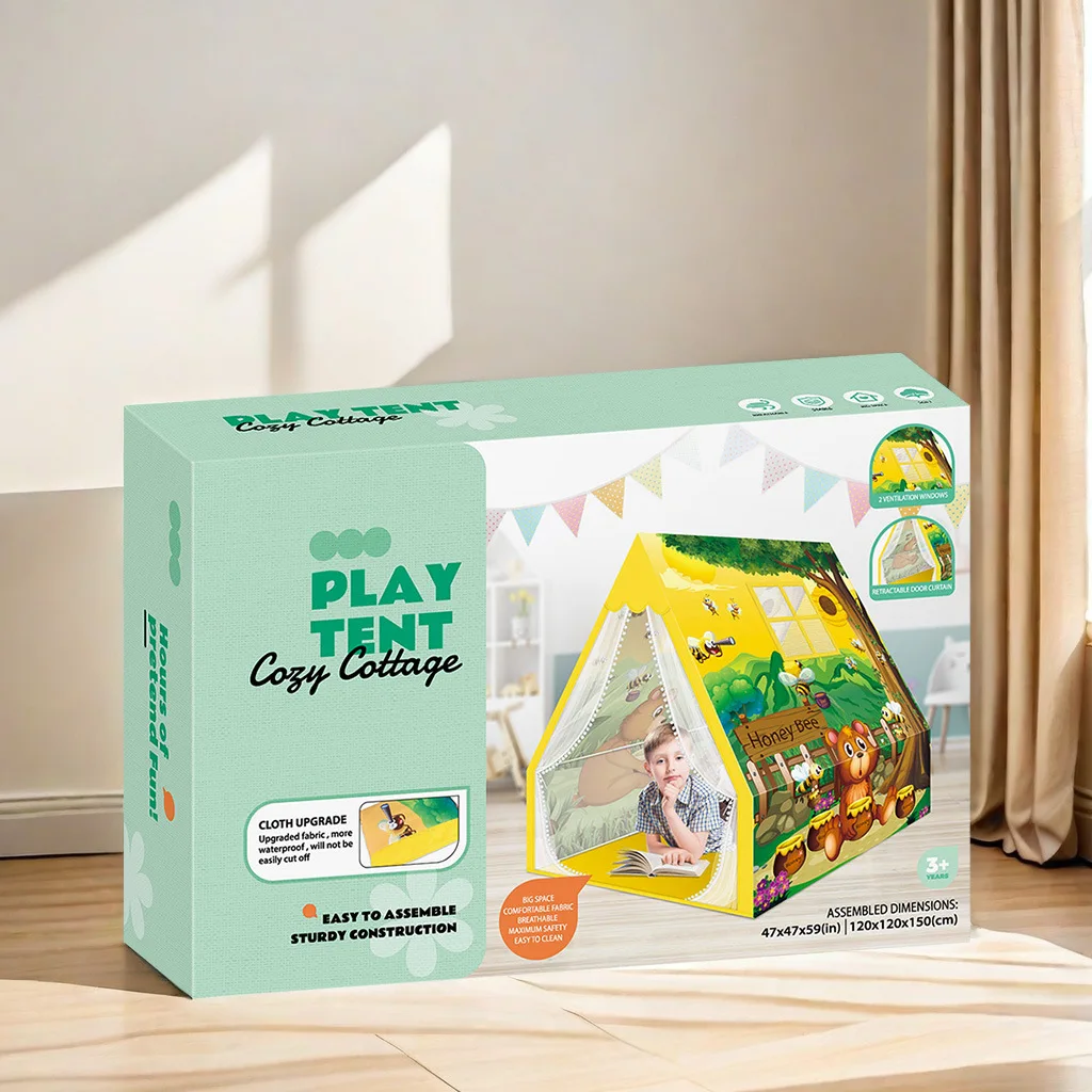 Indoor Animal World Children's Game Tent Parent-Child Interactive Baby Cloth Tent
Indoor Animal World Children's Game Tent Parent-Child Interactive Baby Cloth Tent