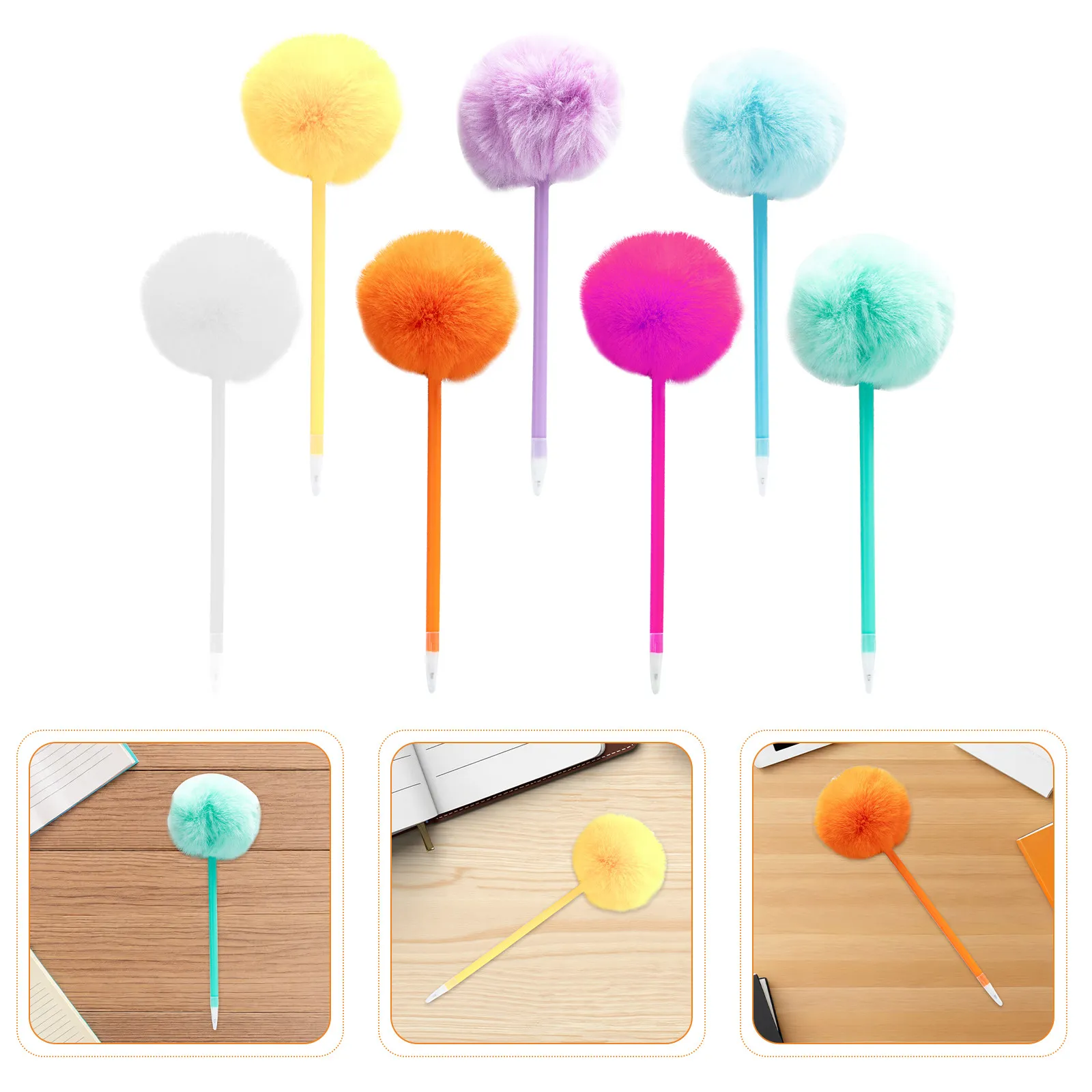 15Pcs Heart Shape Pom Pom Ballpoint Pens Cute Colorful School Office Party Favor Christmas Supplies Kawaii Cartoon Decorative
15Pcs Heart Shape Pom Pom Ballpoint Pens Cute Colorful School Office Party Favor Christmas Supplies Kawaii Cartoon Decorative