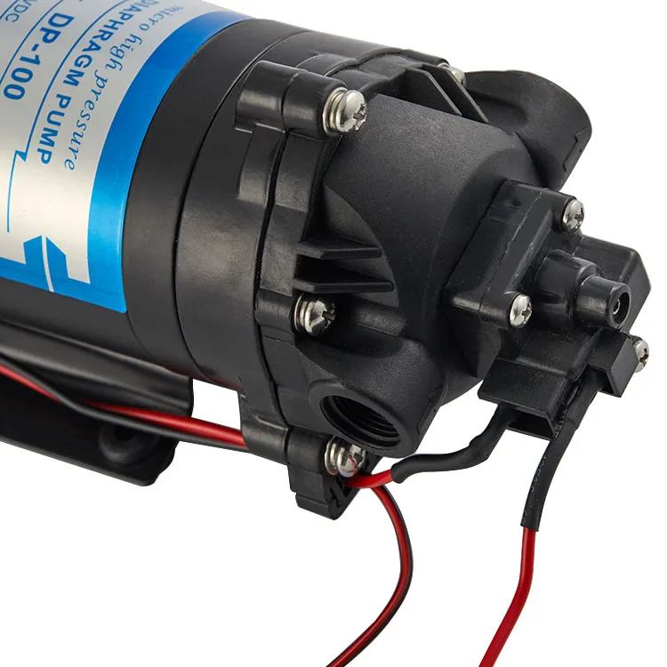 DP-100 24V DC Electric Diaphragm Water Pump High Pressure 100Psi For Marine Boat Sea & RV 1.2L Capacity
DP-100 24V DC Electric Diaphragm Water Pump High Pressure 100Psi For Marine Boat Sea & RV 1.2L Capacity