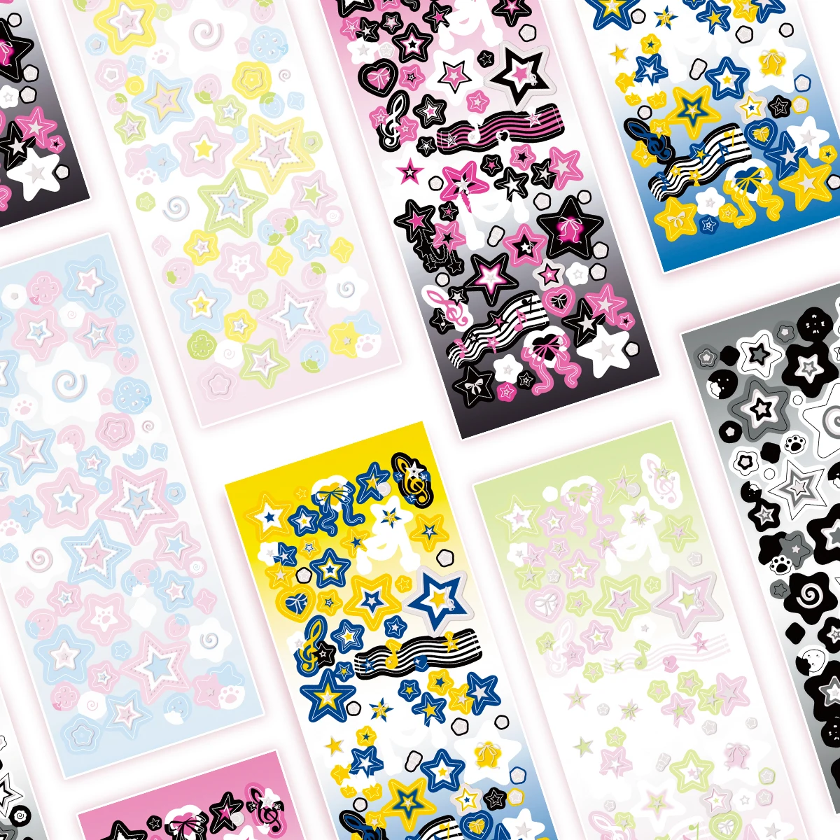 WAKAWAKA Sticker for Scrapbooking Decoration Star Series Decal Stickers Arts Diy Crafts Album Journal Planner
WAKAWAKA Sticker for Scrapbooking Decoration Star Series Decal Stickers Arts Diy Crafts Album Journal Planner