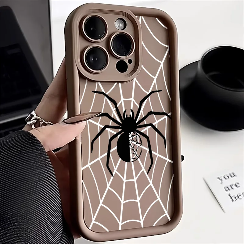 Cool Spider Pattern Silicone Phone Case For iPhone 11 12 13 14 15 Pro Max X XS XR 7 8 Plus SE 2020 2022 Shockproof Soft Cover
Cool Spider Pattern Silicone Phone Case For iPhone 11 12 13 14 15 Pro Max X XS XR 7 8 Plus SE 2020 2022 Shockproof Soft Cover