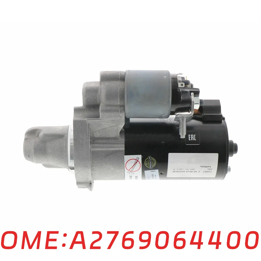 for Mercedes Benz A2769064400 W205 C200 C300 C250 C400 C63 C43 AMG Convertible car Starter Launcher Start the engine Auto parts
for Mercedes Benz A2769064400 W205 C200 C300 C250 C400 C63 C43 AMG Convertible car Starter Launcher Start the engine Auto parts
