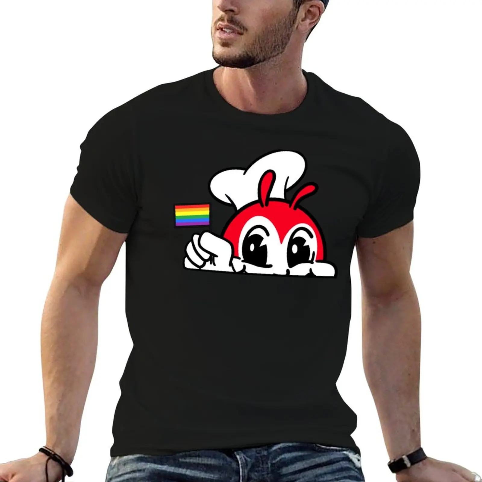 t FILIPINO T-Shirt t JOLLIBEE man cotton GAY PRIDE FLAG for BACK PRINT funny shirt shirts graphic man PEEKING
t FILIPINO T-Shirt t JOLLIBEE man cotton GAY PRIDE FLAG for BACK PRINT funny shirt shirts graphic man PEEKING