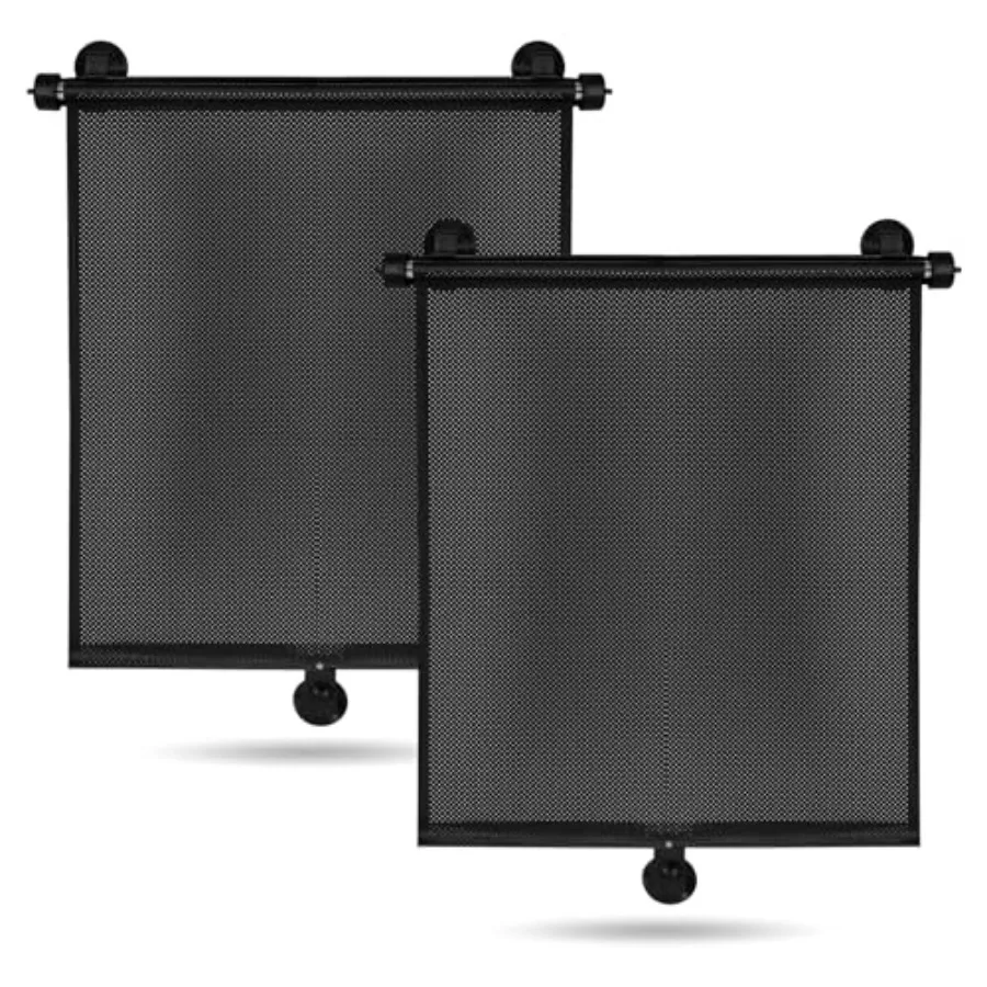 2 Pack Car Side Window Sun Shade - Retractable Car Roller Sunshadewith Reinforced Suction Cups, Drop Down UV Interior Sunshade,
2 Pack Car Side Window Sun Shade - Retractable Car Roller Sunshadewith Reinforced Suction Cups, Drop Down UV Interior Sunshade,