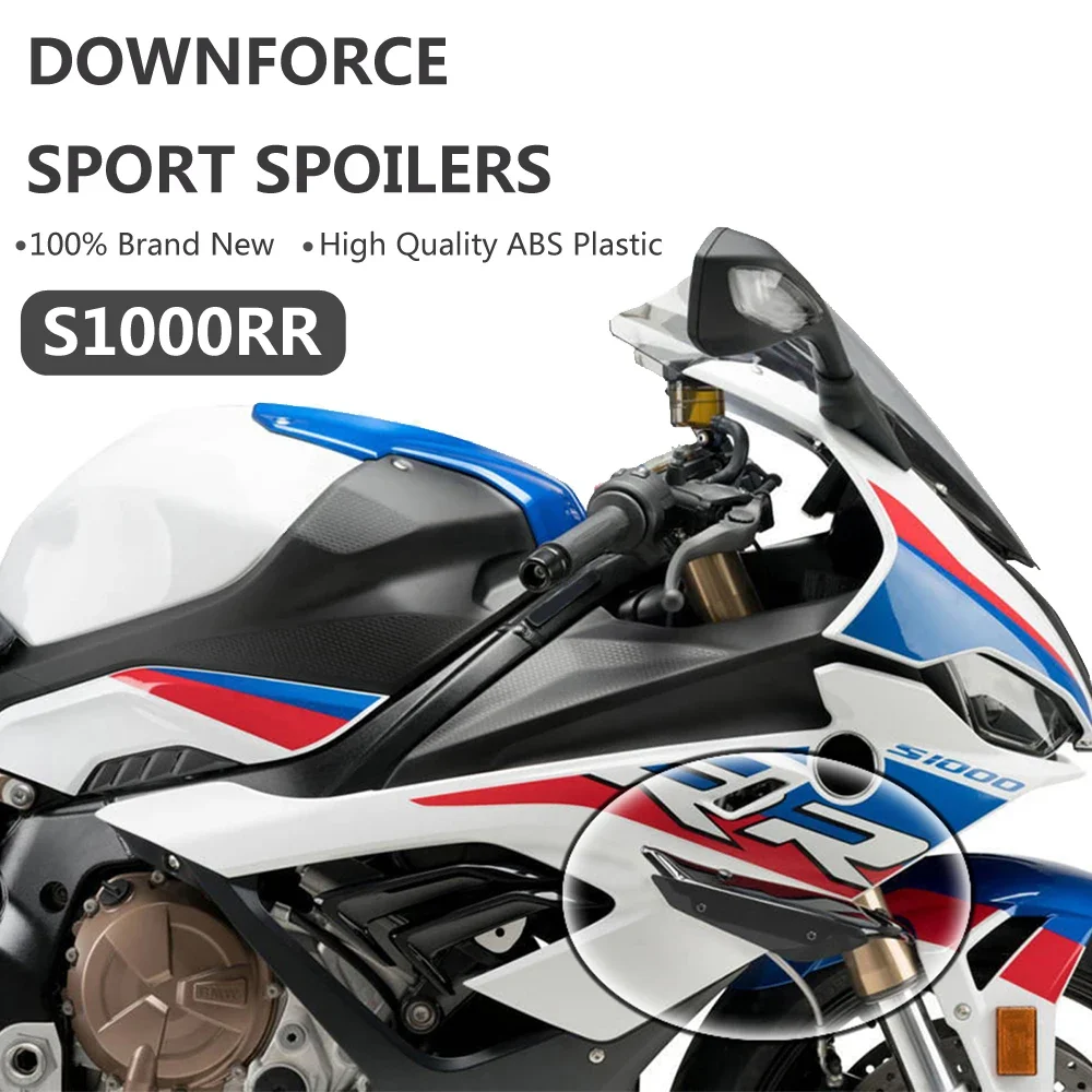 Motorcycle Side Downforce Sport Spoilers Aerodynamic Fixed Winglet Fairing Wing Kit For BMW S1000RR S1000 S 1000 RR 2019 - 2021
Motorcycle Side Downforce Sport Spoilers Aerodynamic Fixed Winglet Fairing Wing Kit For BMW S1000RR S1000 S 1000 RR 2019 - 2021