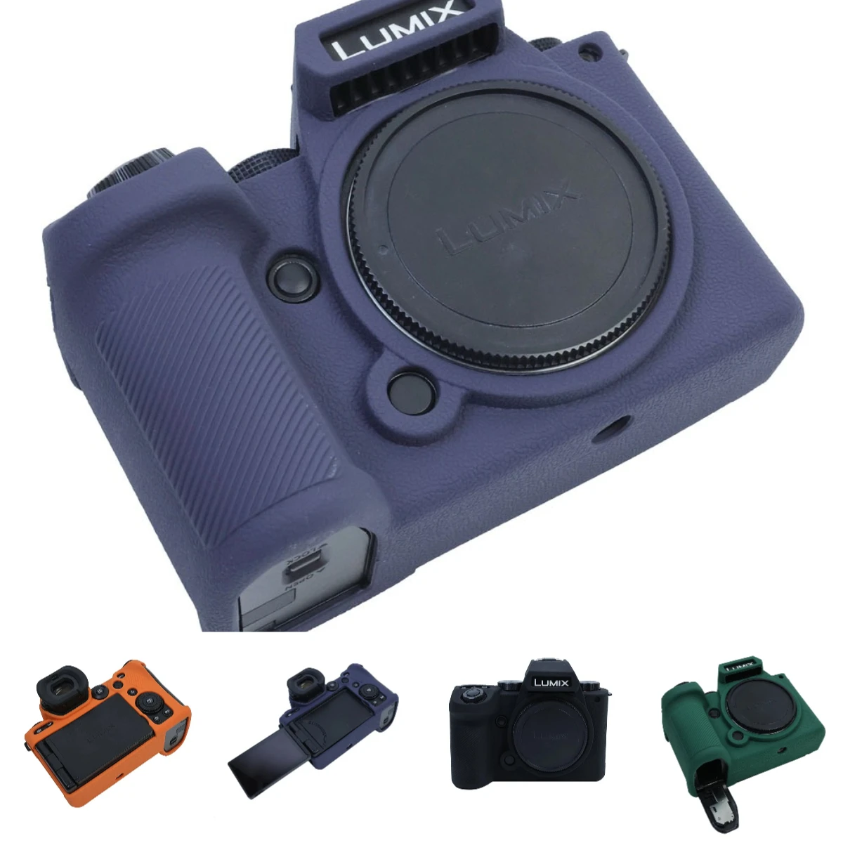 Lightweight Rubber Skin For Lumix DC-S5M2K Camera Body - Travel-Friendly Mirrorless Case Design
Lightweight Rubber Skin For Lumix DC-S5M2K Camera Body - Travel-Friendly Mirrorless Case Design