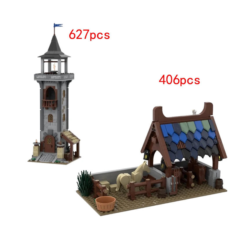 Пятно MOC- 201290 Средневековая сторожевая башня, замок, штабелирование, небольшозернистая собранная модель строительного блока, игрушка, подарок, декоративный рынок
Пятно MOC- 201290 Средневековая сторожевая башня, замок, штабелирование, небольшозернистая собранная модель строительного блока, игрушка, подарок, декоративный рынок
