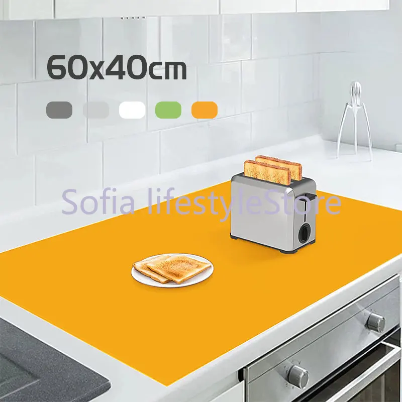 Large Silicone Placemat 1mm Kitchen Table Mat Baking Dough Kneading Pastry Countertop Dining Dish 60x40 Heat Resistant Mat Pad
Large Silicone Placemat 1mm Kitchen Table Mat Baking Dough Kneading Pastry Countertop Dining Dish 60x40 Heat Resistant Mat Pad
