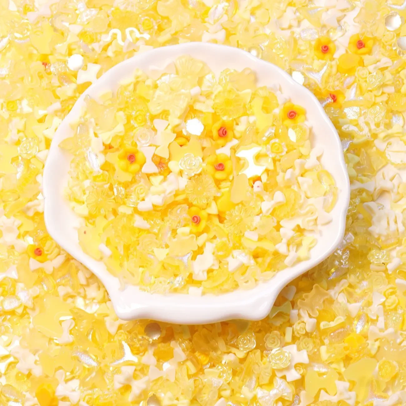 30g Colorful Flower Star Nail Art Sequins Mixed Resin Charms DIY Manicure Accessories for Acrylic Nails Decorations
30g Colorful Flower Star Nail Art Sequins Mixed Resin Charms DIY Manicure Accessories for Acrylic Nails Decorations