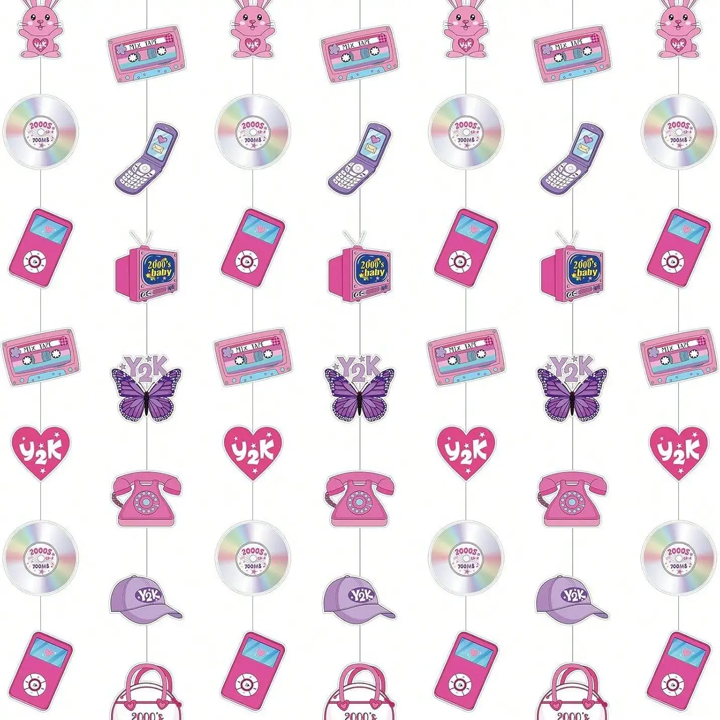 Desktop Decoration Heart-Shaped Butterfly Garland Hanging Ornament 80s 90s Birthday Party Decoration IB0Q
Desktop Decoration Heart-Shaped Butterfly Garland Hanging Ornament 80s 90s Birthday Party Decoration IB0Q