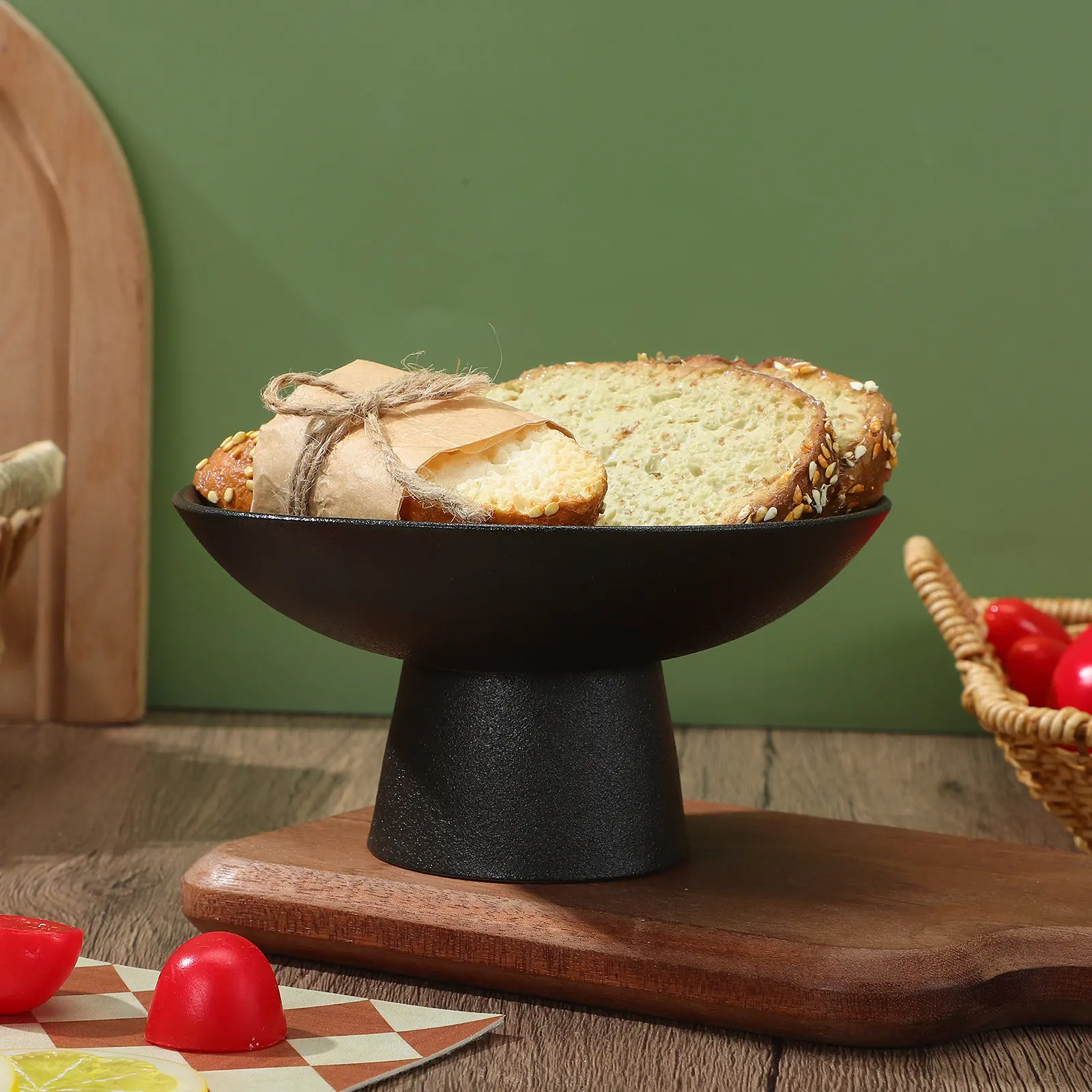 Footed Fruit Serving Tray Ceramic Dessert Display Stand Modern Colorful Food Container for Fruits Berries Candies Kitchen Bar
Footed Fruit Serving Tray Ceramic Dessert Display Stand Modern Colorful Food Container for Fruits Berries Candies Kitchen Bar