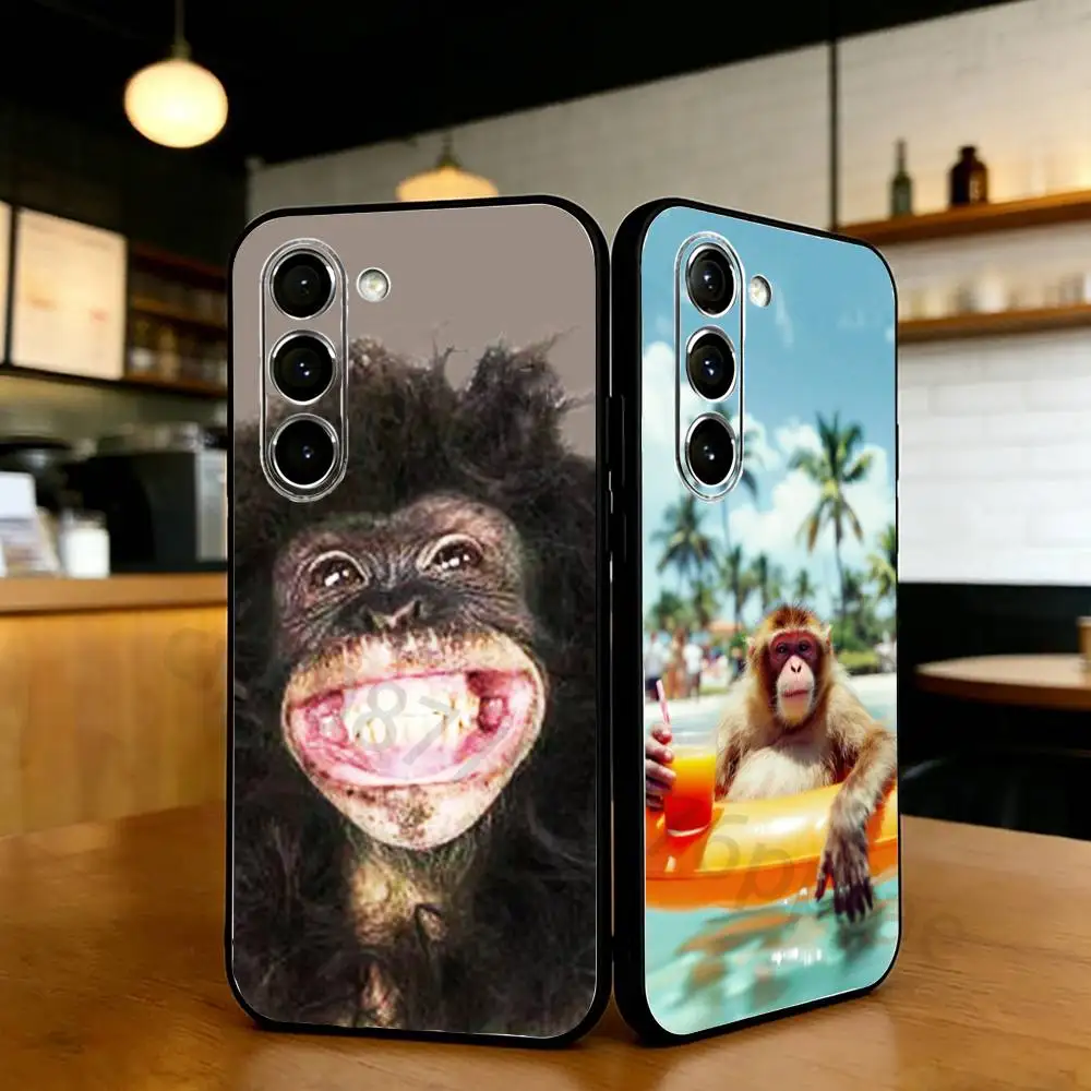 Funny Monkey MEME Phone Case For Samsung S20,21,22,23,24,25,26 plus,ultra Lite Black Silicone Cover
Funny Monkey MEME Phone Case For Samsung S20,21,22,23,24,25,26 plus,ultra Lite Black Silicone Cover
