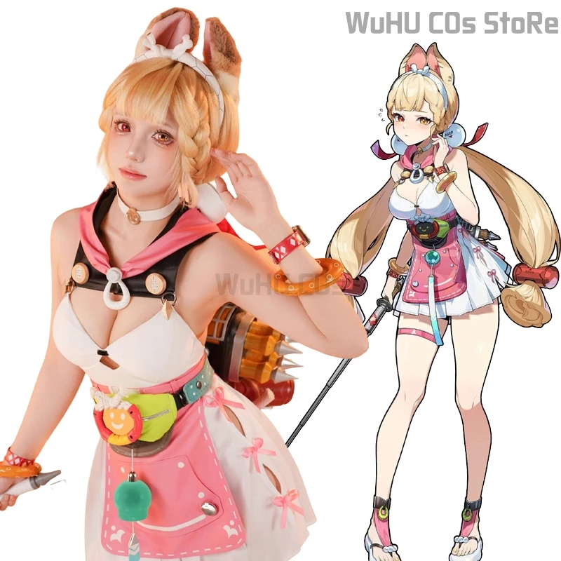 Алиса Косплей Thymefield Zenless Zone Zero Game Косплей Костюм Sea of Thyme Одежда Женский наряд с кроликом для девочек Хэллоуин Ролевая игра
Алиса Косплей Thymefield Zenless Zone Zero Game Косплей Костюм Sea of Thyme Одежда Женский наряд с кроликом для девочек Хэллоуин Ролевая игра