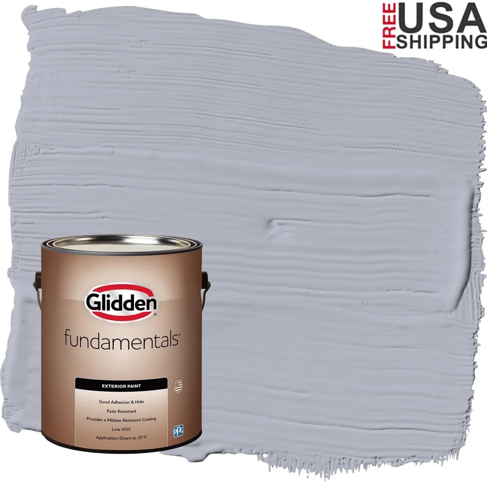 Внешняя краска, блестящая серая атласная отделка, низкий VOC, устойчивая к выцветанию, устойчивая к плесени, 1-галонное покрытие, 400 кв. футов, быстросохнущая
Внешняя краска, блестящая серая атласная отделка, низкий VOC, устойчивая к выцветанию, устойчивая к плесени, 1-галонное покрытие, 400 кв. футов, быстросохнущая