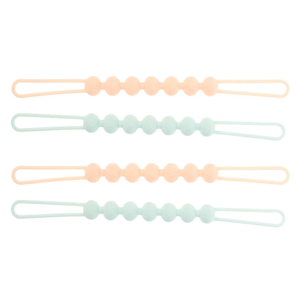 4Pcs Silicone Pacifier Clip Flexible Baby Pacifier Holder Universal Fit Baby Boy Girl Essentials Pacifiers Clips
4Pcs Silicone Pacifier Clip Flexible Baby Pacifier Holder Universal Fit Baby Boy Girl Essentials Pacifiers Clips